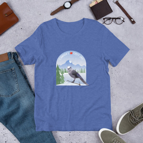 Canada's Grey Jay - Unisex t-shirt - Image 3