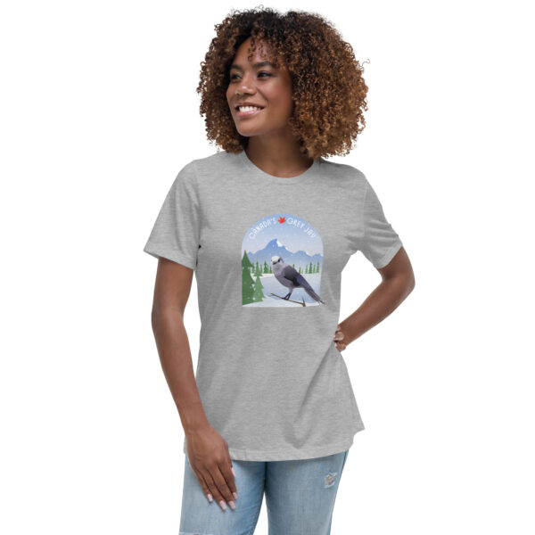 Canada's Grey Jay - Women's Relaxed T-Shirt - Image 3