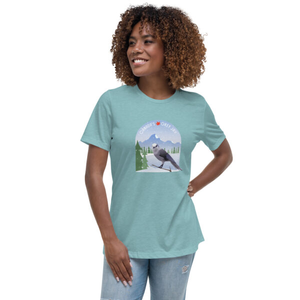 Canada's Grey Jay - Women's Relaxed T-Shirt - Image 2