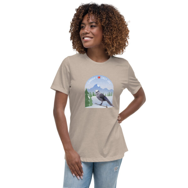 Canada's Grey Jay - Women's Relaxed T-Shirt - Image 4