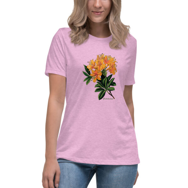 Vintage Rhododendron Graphic - Women's Relaxed T-Shirt - Image 5