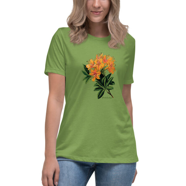 Vintage Rhododendron Graphic - Women's Relaxed T-Shirt