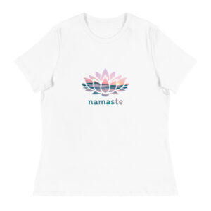 Sunrise Namaste Lotus - Women's Relaxed T-Shirt